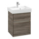 V&B Waschtischunterschrank Collaro 46x54,6x37,4cm, WT mi, LED, st. Oa-1
