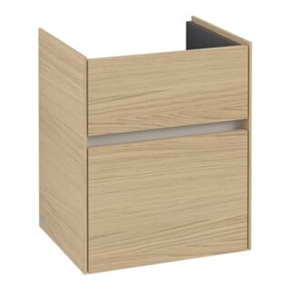 V&B Waschtischunterschrank Collaro 46x54,6x37,4cm, WT mittig, nordic oak