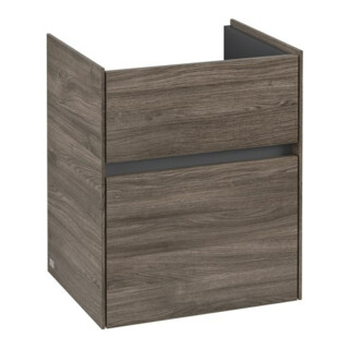 V&B Waschtischunterschrank Collaro 46x54,6x37,4cm, WT mittig, stone oak