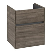 V&B Waschtischunterschrank Collaro 46x54,6x37,4cm, WT mittig, stone oak