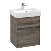 V&B Waschtischunterschrank Collaro 46x54,6x37,4cm, WT mittig, stone oak-3