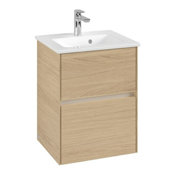 V&B Waschtischunterschrank Collaro 47,2x61x40,4cm, WT mi, LED 3,1W, Nord Oa