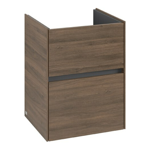 V&B Waschtischunterschrank Collaro 47,2x61x40,4cm, WT mittig, arizona oak