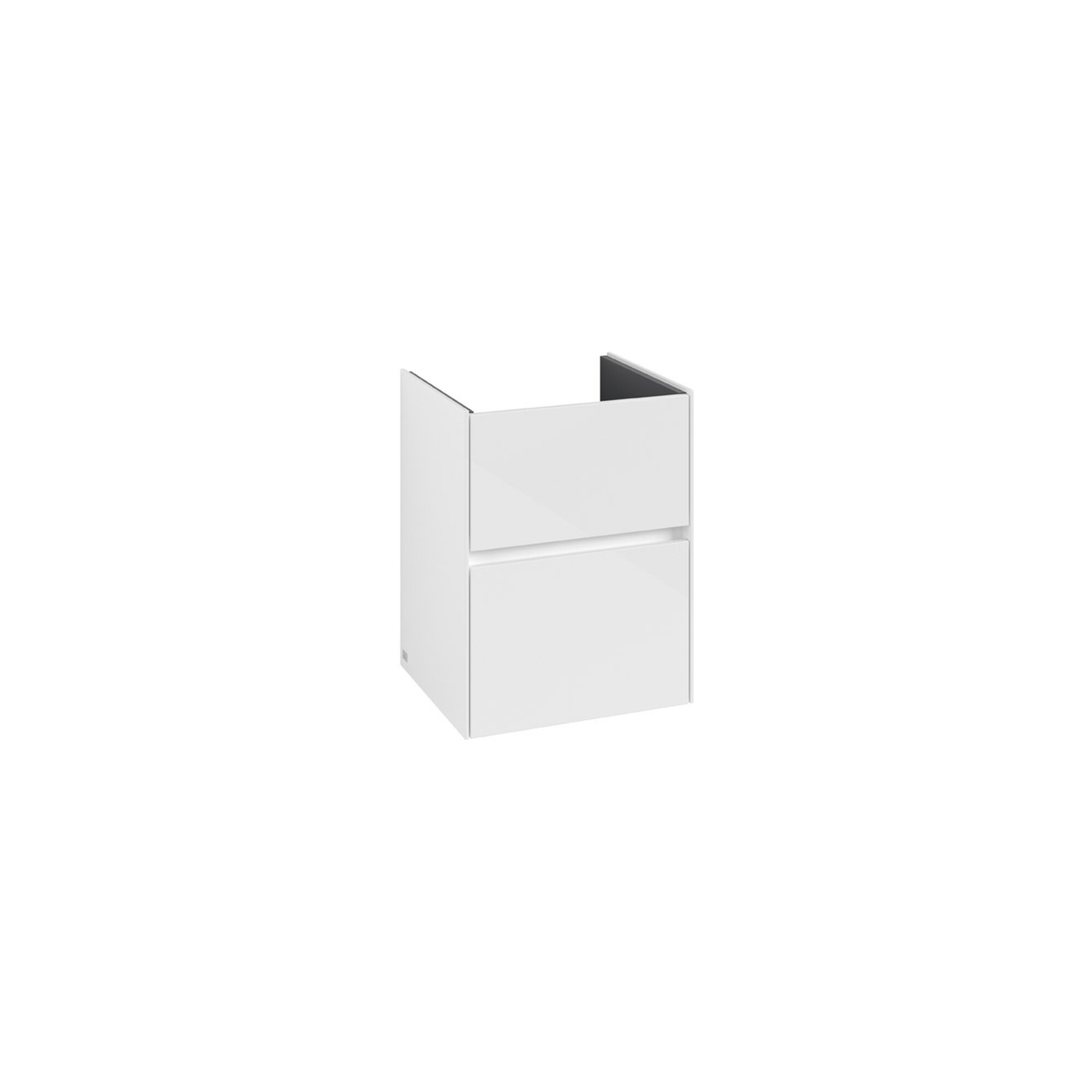V&B Waschtischunterschrank Collaro 47,2x61x40,4cm, WT mittig, glossy white ; Villeroy & Boch