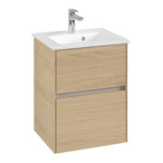 V&B Waschtischunterschrank Collaro 47,2x61x40,4cm, WT mittig, nordic oak