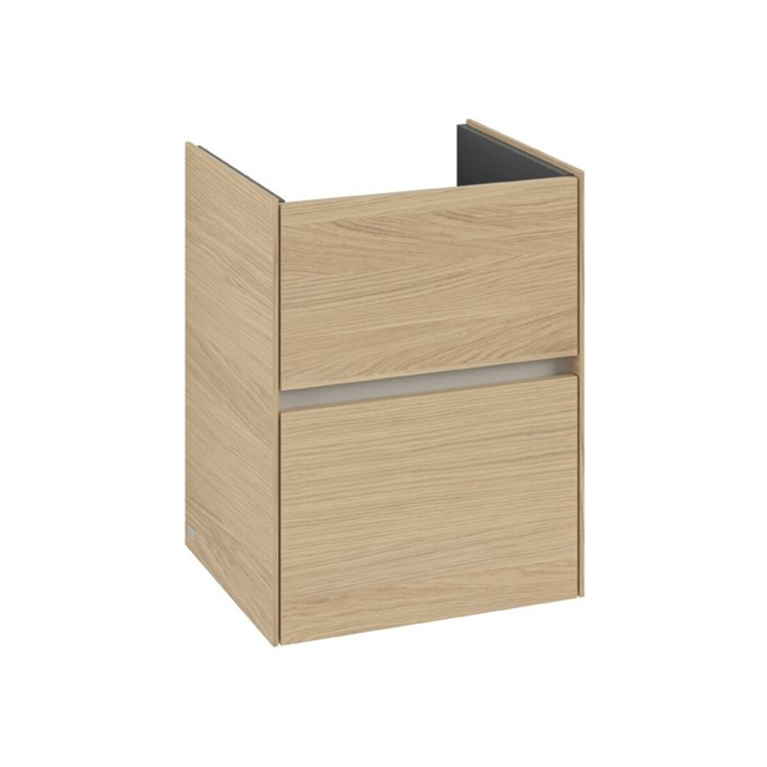 V&B Waschtischunterschrank Collaro 47,2x61x40,4cm, WT mittig, nordic oak