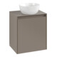 V&B Waschtischunterschrank Collaro 50x54,8x38cm, Waschtisch mittig, taupe-1