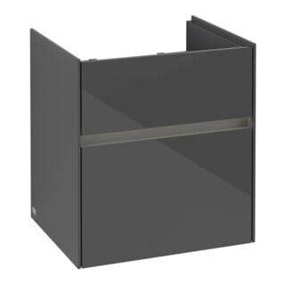 V&B Waschtischunterschrank Collaro 51x54,6x41,4cm, WT mi, LED, glo Gr