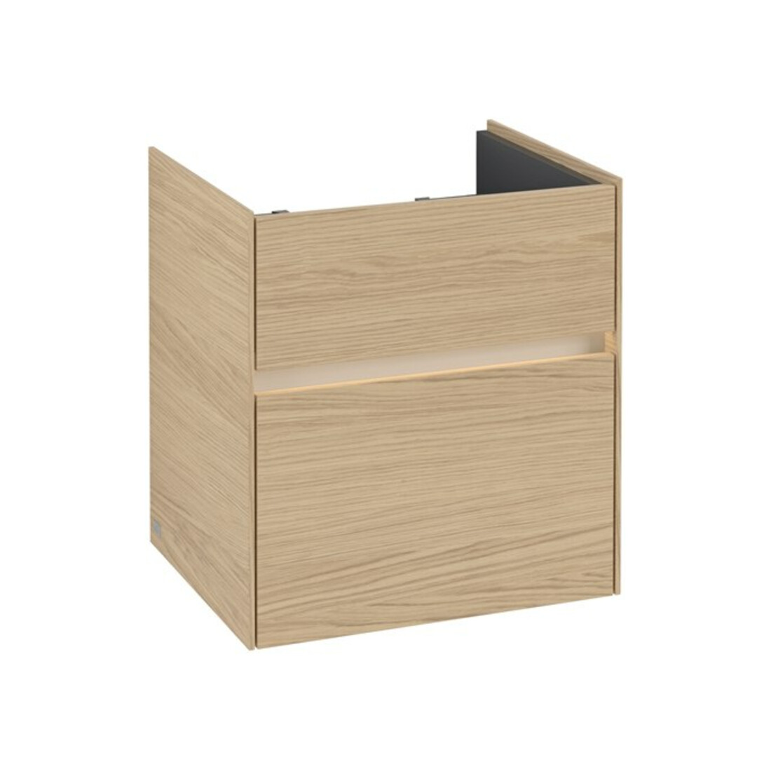 V&B Waschtischunterschrank Collaro 51x54,6x41,4cm, WT mi, LED, Nord Oa
