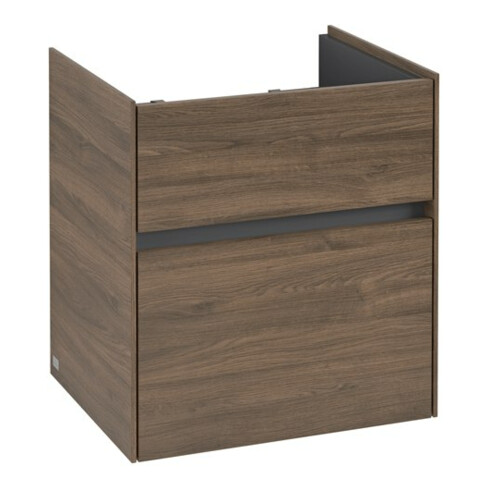 V&B Waschtischunterschrank Collaro 51x54,6x41,4cm, WT mittig, arizona oak