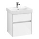 V&B Waschtischunterschrank Collaro 51x54,6x41,4cm, WT mittig, glossy white-1