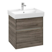 V&B Waschtischunterschrank Collaro 55,4x54,6x44,4cm, WT mi, LED, st. Oa