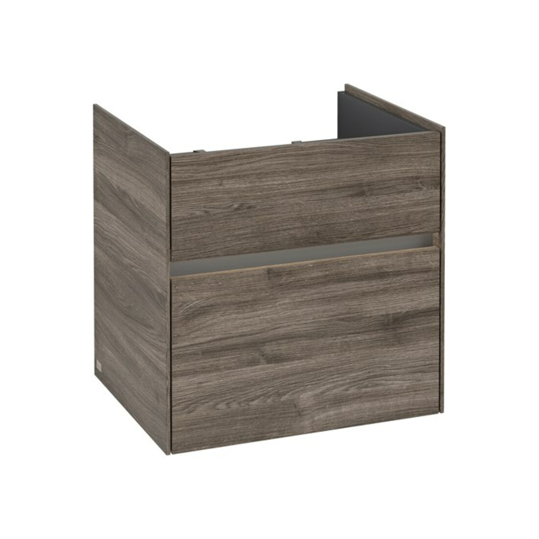 V&B Waschtischunterschrank Collaro 55,4x54,6x44,4cm, WT mi, LED, st. Oa