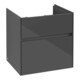 V&B Waschtischunterschrank Collaro 55,4x54,6x44,4cm, WT mittig, glossy grey-3