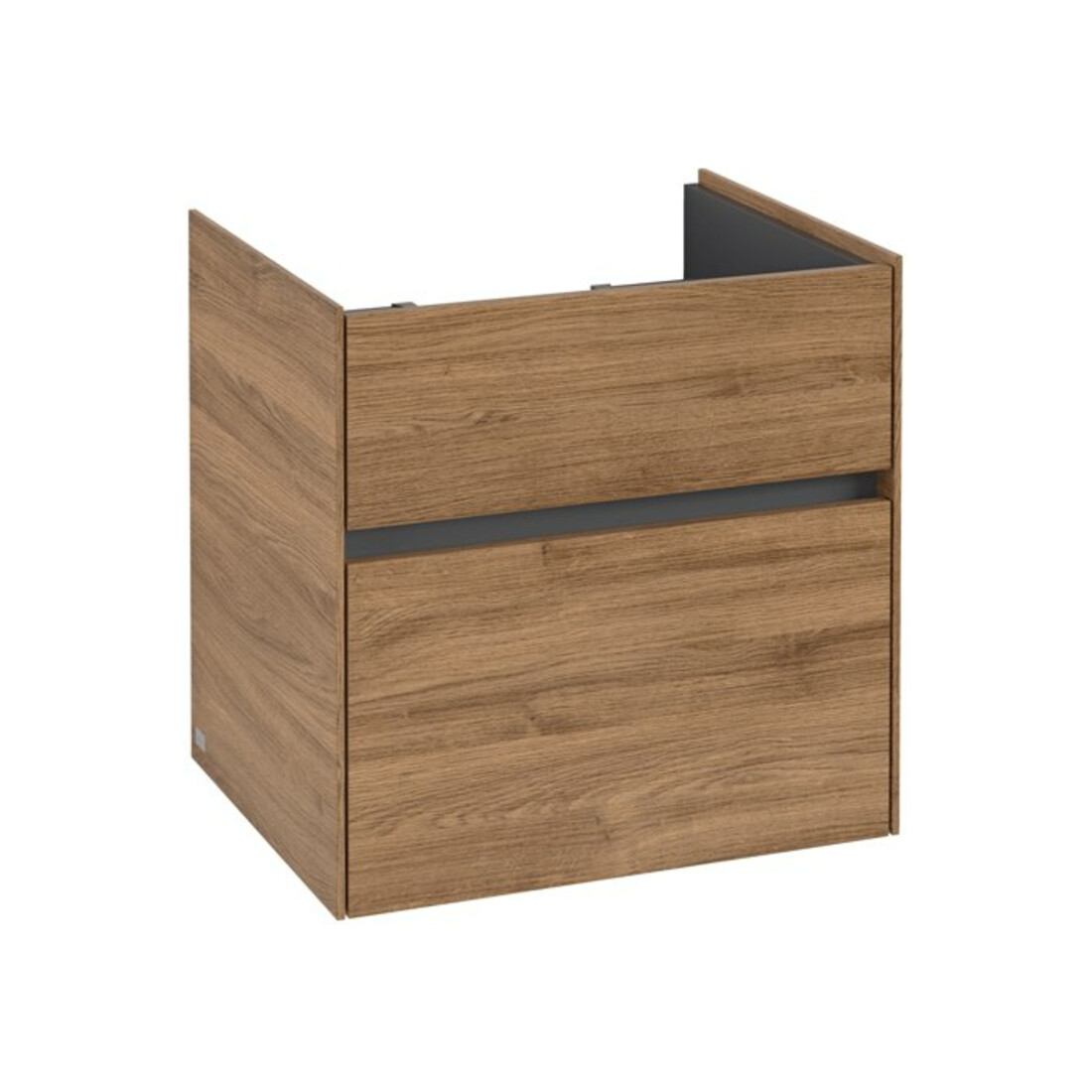 V&B Waschtischunterschrank Collaro 55,4x54,6x44,4cm, WT mittig, kansas oak