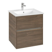 V&B Waschtischunterschrank Collaro 56,1x61x48cm, WT mi, LED 3,9W, Ariz. Oa