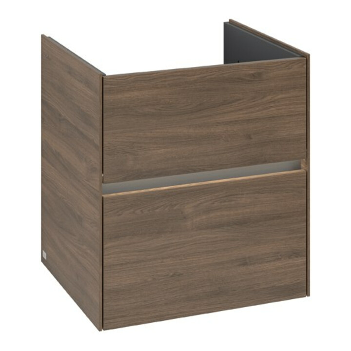 V&B Waschtischunterschrank Collaro 56,1x61x48cm, WT mi, LED 3,9W, Ariz. Oa