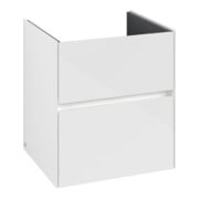 V&B Waschtischunterschrank Collaro 56,1x61x48cm, WT mi, LED 3,9W, glo wh.-3