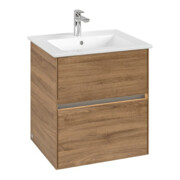 V&B Waschtischunterschrank Collaro 56,1x61x48cm, WT mi, LED 3,9W, Kan Oa