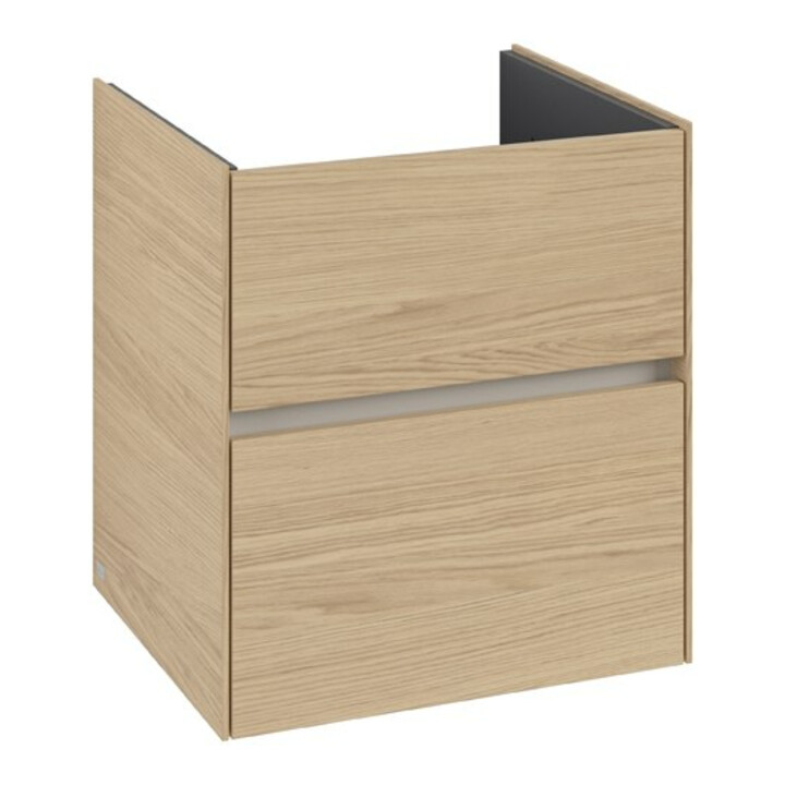 V&B Waschtischunterschrank Collaro 56,1x61x48cm, WT mittig, nordic oak