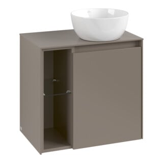 V&B Waschtischunterschrank Collaro 60x54,8x38cm, WT rechts, cashmere grey