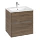 V&B Waschtischunterschrank Collaro 61,1x61x48cm, WT mi, LED 4,2W, Ariz. Oa-1