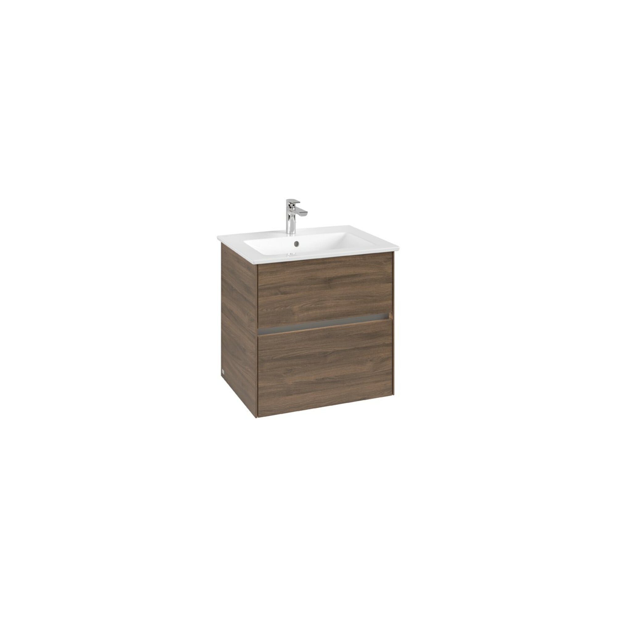 V&B Waschtischunterschrank Collaro 61,1x61x48cm, WT mi, LED 4,2W, Ariz. Oa ; Villeroy & Boch