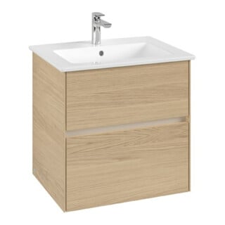 V&B Waschtischunterschrank Collaro 61,1x61x48cm, WT mi, LED 4,2W, Nord Oa