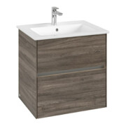 V&B Waschtischunterschrank Collaro 61,1x61x48cm, WT mi, LED 4,2W, st. Oa-3