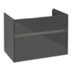 V&B Waschtischunterschrank Collaro 75,4x54,6x44,4cm, WT mi, LED, glo Gr-1