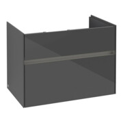 V&B Waschtischunterschrank Collaro 75,4x54,6x44,4cm, WT mi, LED, glo Gr