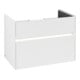 V&B Waschtischunterschrank Collaro 75,4x54,6x44,4cm, WT mi, LED, wh. ma-1