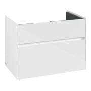 V&B Waschtischunterschrank Collaro 75,4x54,6x44,4cm, WT mit, glossy white-3