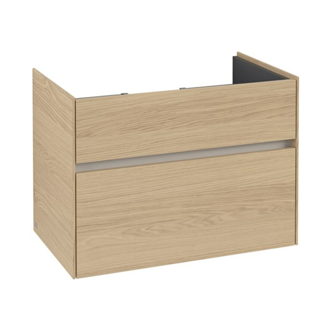 V&B Waschtischunterschrank Collaro 75,4x54,6x44,4cm, WT mittig, nordic oak