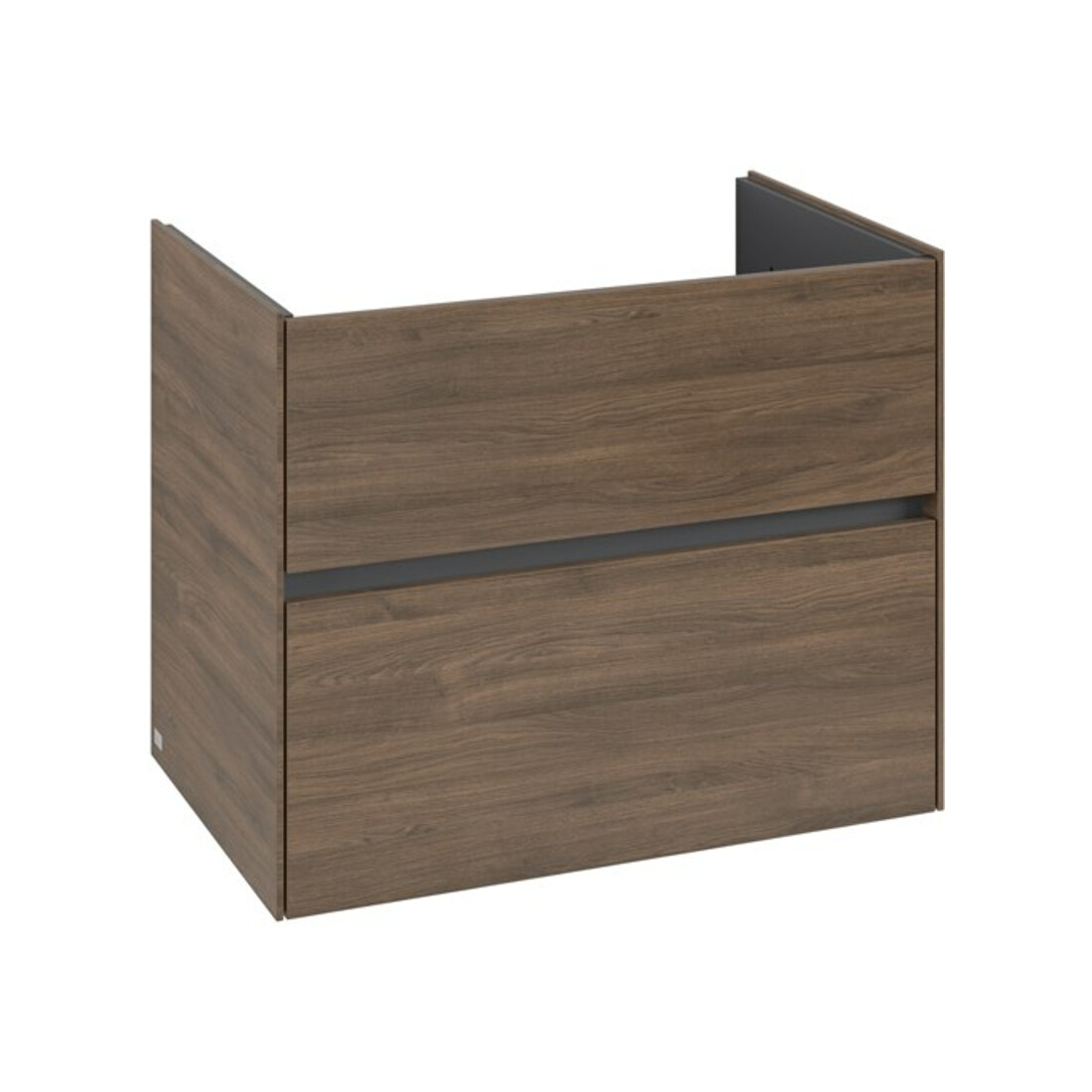 V&B Waschtischunterschrank Collaro 76,1x61x48cm, WT mittig, arizona oak