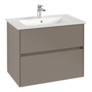 V&B Waschtischunterschrank Collaro 76,1x61x48cm, WT mittig, gaphite-1