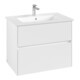 V&B Waschtischunterschrank Collaro 76,1x61x48cm, WT mittig, white matt-1