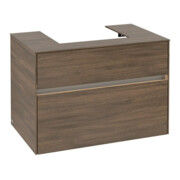 V&B Waschtischunterschrank Collaro 80x54,8x50cm, WT mi, LED 5,7 W, Ariz. Oa-4