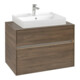 V&B Waschtischunterschrank Collaro 80x54,8x50cm, WT mi, LED 5,7 W, Ariz. Oa-1
