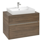 V&B Waschtischunterschrank Collaro 80x54,8x50cm, WT mi, LED 5,7 W, Ariz. Oa