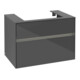V&B Waschtischunterschrank Collaro 80x54,8x50cm, WT mi, LED 5,7 W, glo Gr-3