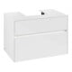 V&B Waschtischunterschrank Collaro 80x54,8x50cm, WT mi, LED 5,7 W, glo wh.-1