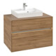 V&B Waschtischunterschrank Collaro 80x54,8x50cm, WT mi, LED 5,7 W, Kan Oa-1