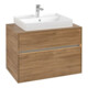 V&B Waschtischunterschrank Collaro 80x54,8x50cm, WT mi, LED 5,7 W, Kan Oa-3