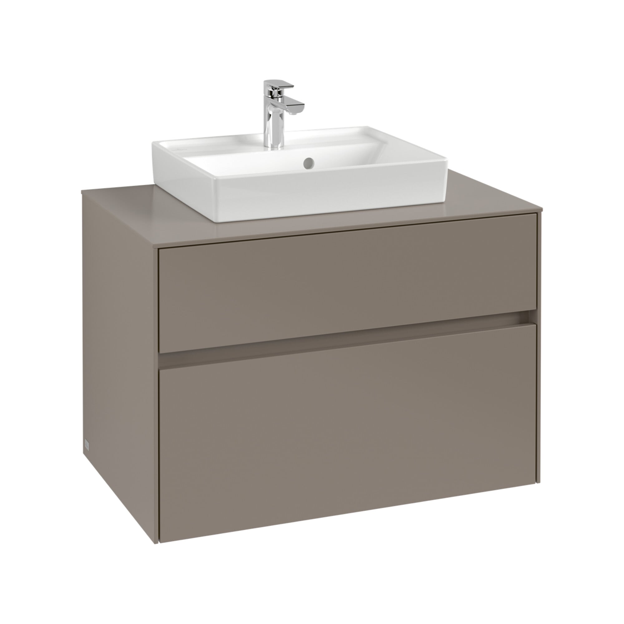 V&B Waschtischunterschrank Collaro 80x54,8x50cm, WT mi, LED 5,7 W, Mar bl. ; Villeroy & Boch