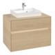 V&B Waschtischunterschrank Collaro 80x54,8x50cm, WT mi, LED 5,7 W, Nord Oa-1