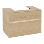 V&B Waschtischunterschrank Collaro 80x54,8x50cm, WT mi, LED 5,7 W, Nord Oa-3