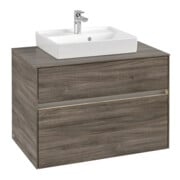 V&B Waschtischunterschrank Collaro 80x54,8x50cm, WT mi, LED 5,7 W, st. Oa-3