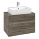V&B Waschtischunterschrank Collaro 80x54,8x50cm, WT mi, LED 5,7 W, st. Oa-1