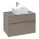 V&B Waschtischunterschrank Collaro 80x54,8x50cm, WT mi, LED 5,7 W, volc bla-1
